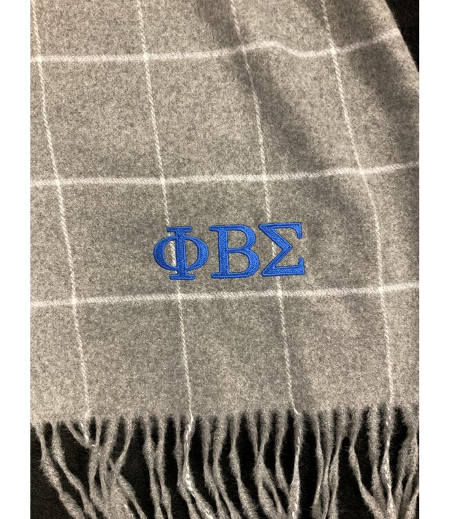 ΦΒΣ NEW! PBS Phi Beta Sigma Cashmere Scarf (SP26)