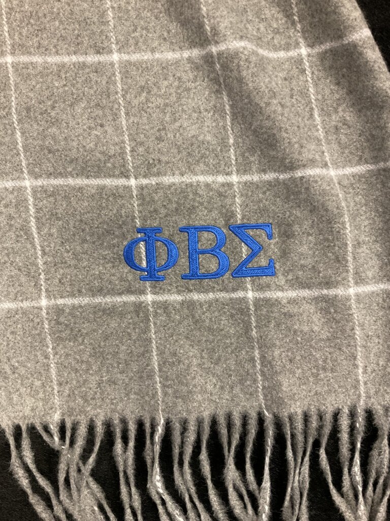 ΦΒΣ PBS Cashmere Scarf