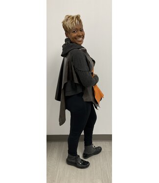 W Handmade unique real leather vest