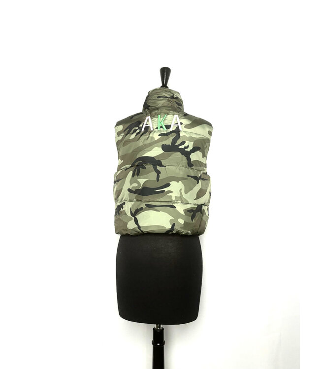 ΑΚΑ SALE! AKA Camo Vest 1X - only 1 left 50% off