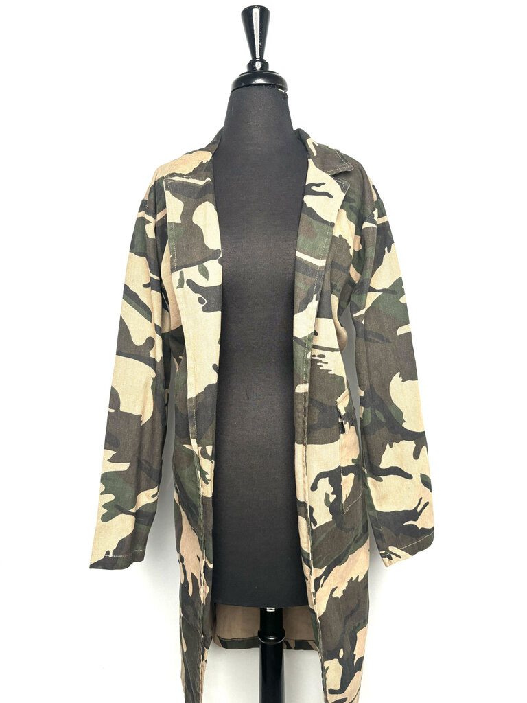 ΔΣΘ DST 1913 Camo Long Coat 2025