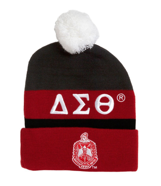 ΔΣΘ DST Knit Shield Beanie (FA25)