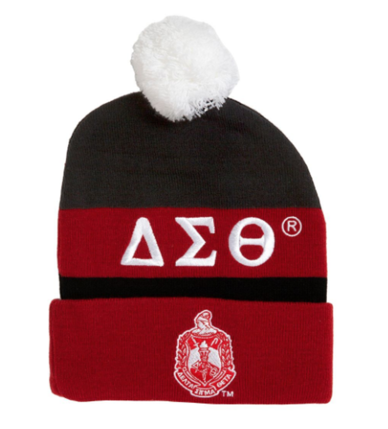 ΔΣΘ DST Knit Shield Beanie