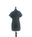 ΖΦΒ ZPB Ringer Tee with Sewn Satin Tackle Twill Letters
