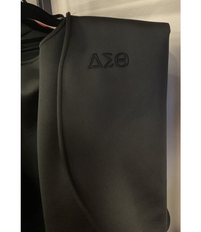 ΔΣΘ DST Black Open Sleeve Dress