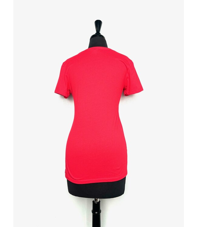 ΔΣΘ DST Sister Service Red Fitted Ideal Crew