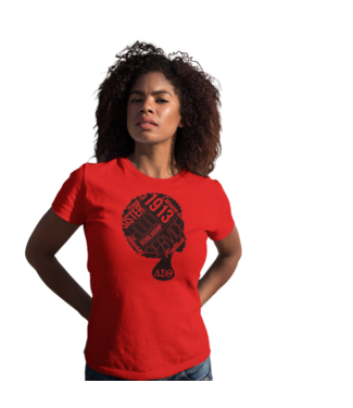 ΔΣΘ DST Sister Service Red Fitted Ideal Crew (FA25)