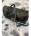 W Camo Fur Genuine Leather Purse