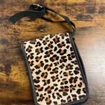 Genuine Leather Leopard Print Cowhide Bag