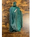 Green Fur Genuine Leather Make Up Bag