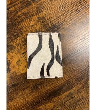 Genuine Leather Cowhide Fold-over Wallet