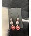 ΔΣΘ DST Pearl Earrings with Shield