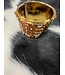 W Orange Studded Cuff