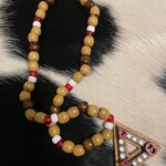 ΔΣΘ DST Wooden Beaded Necklace (Design 2)
