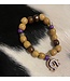 ΩΨΦ OPP Wooden Beaded Bracelet (FA25)