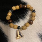 ΑΦΑ APA Wooden Beaded Bracelet