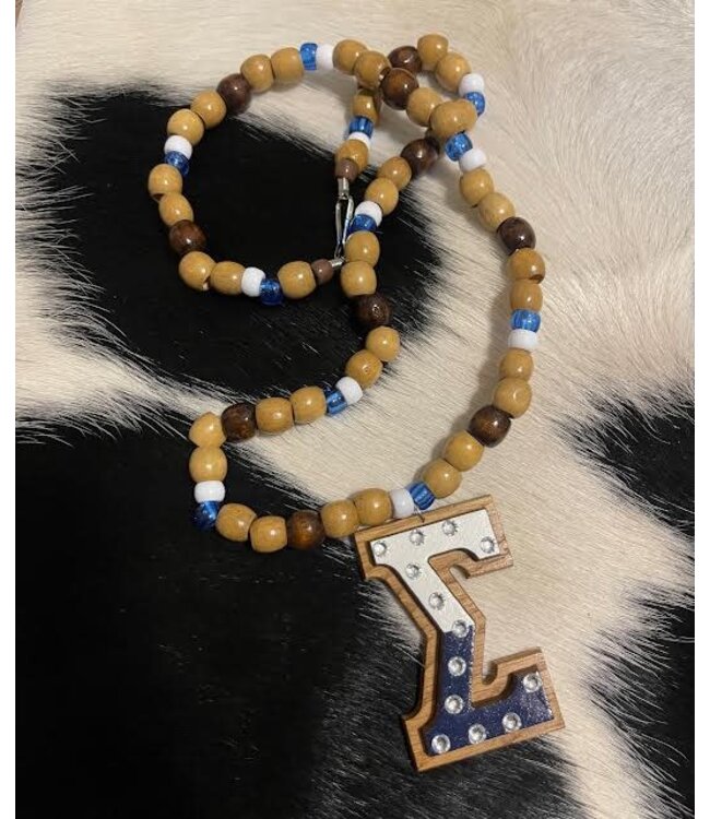ΦΒΣ PBS Wooden Beaded Necklace (FA25)