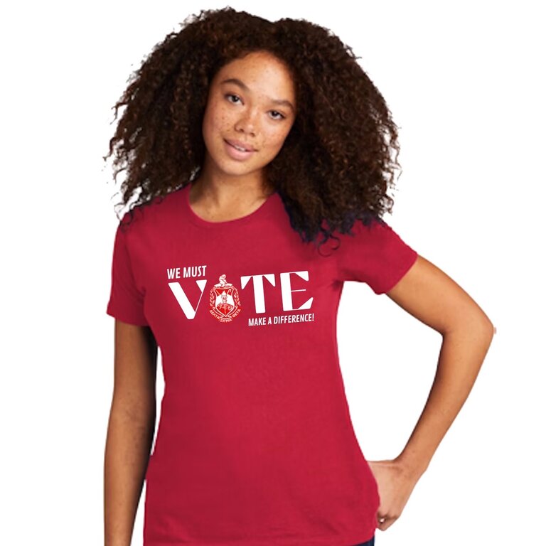 ΔΣΘ DST Red Voter T-shirt (S-XL)