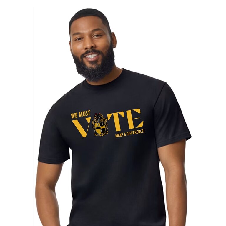 ΑΦΑ APA Black Voter T-shirt (MD-3X)