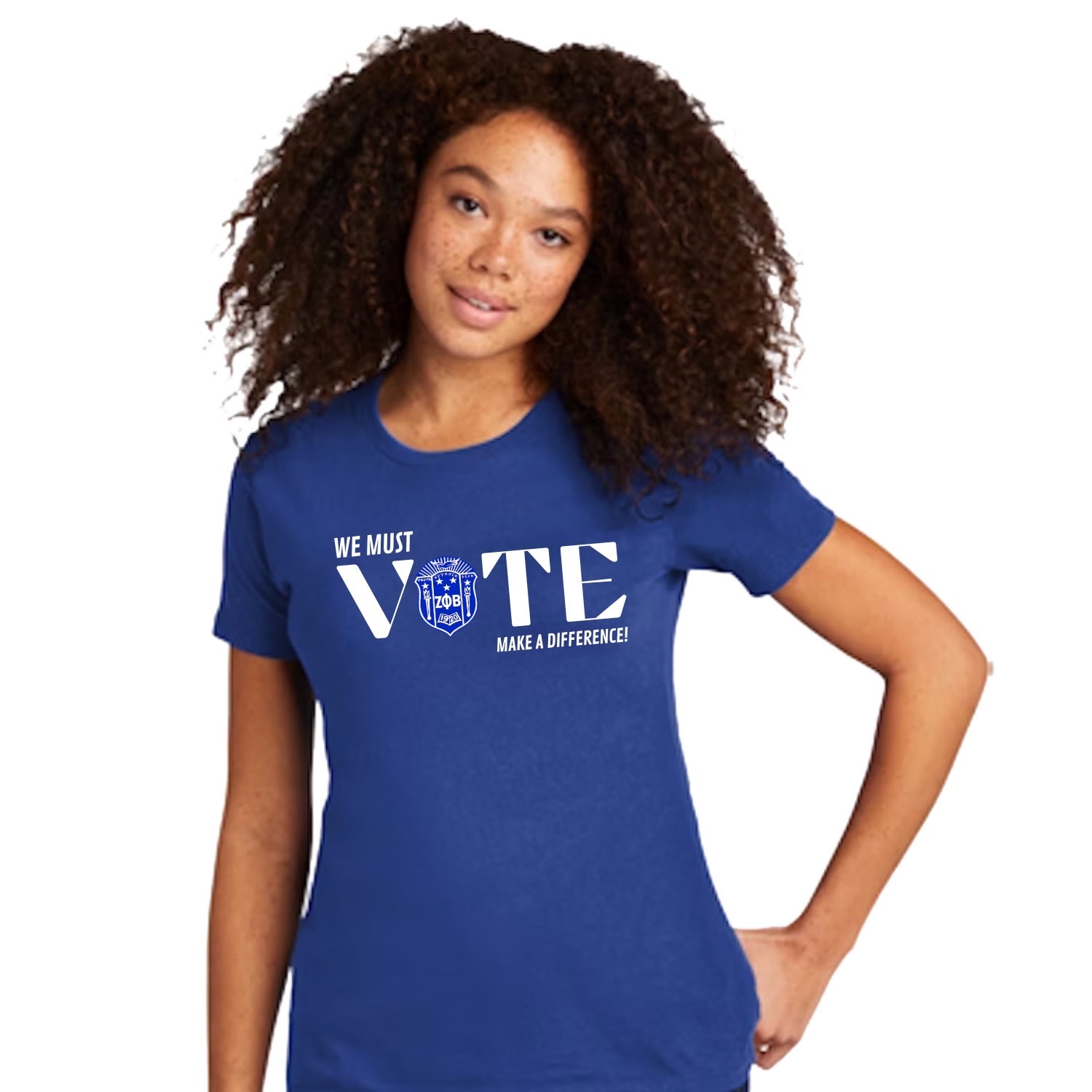 ZPB Blue Voter T-shirt (SM-3X) - d3 Creative Concepts, LLC ZPB Blue Voter T-shirt (SM-3X) - d3 Creative Concepts, LLC