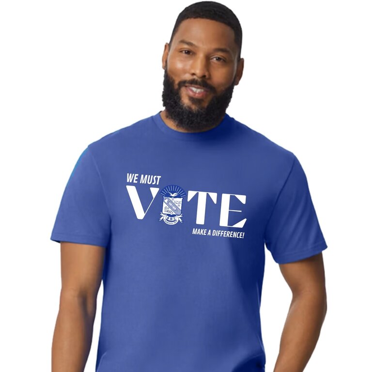 ΦΒΣ PBS Blue Voter T-shirt (MD-3X)