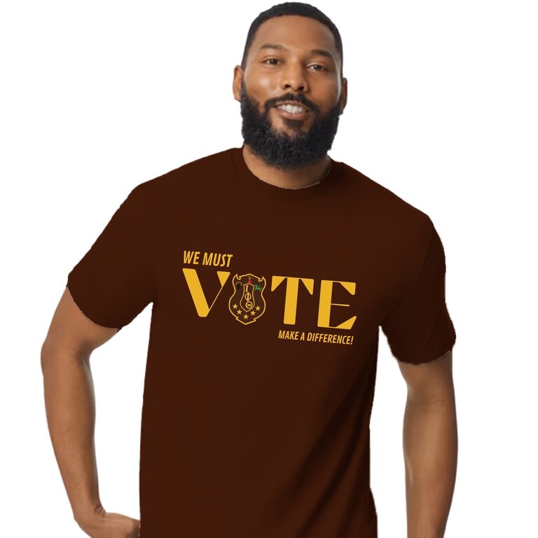 ΙΦΘ IPT Brown Voter T-shirt (MD-3X)