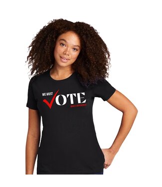 Unisex Black Voter Shirt (SM-3X)