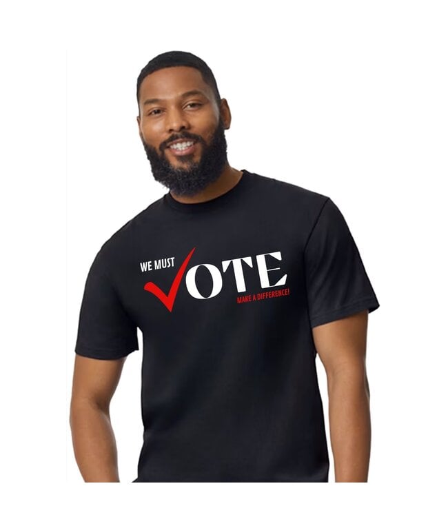 Unisex "Rockee" Black Voter Shirt (SM-3X)