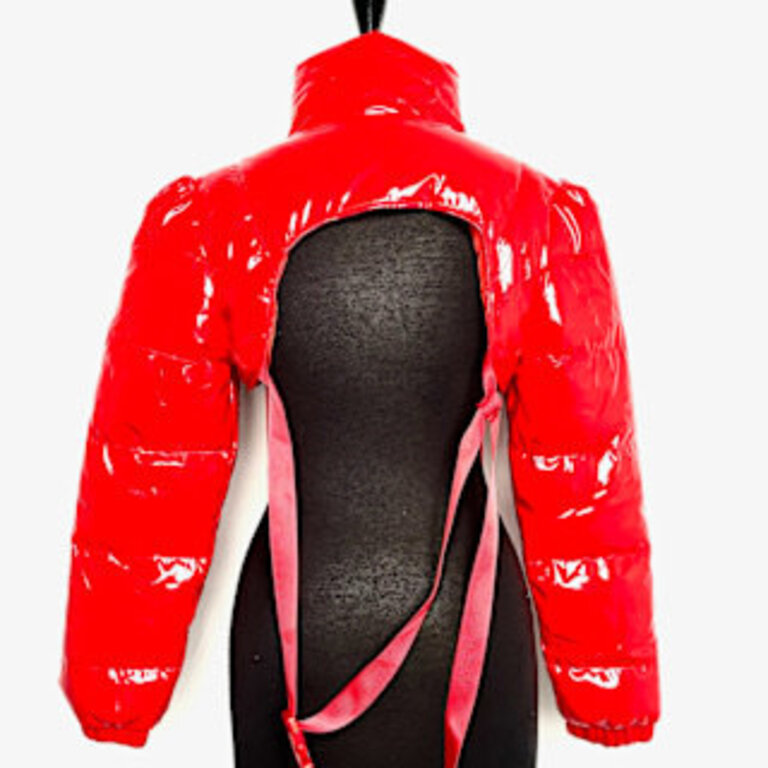 ΔΣΘ DST Red Puff Sleeve Shrug (SM) 2025