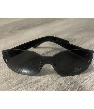 W Rimless Sunglasses Black & Taupe 2025