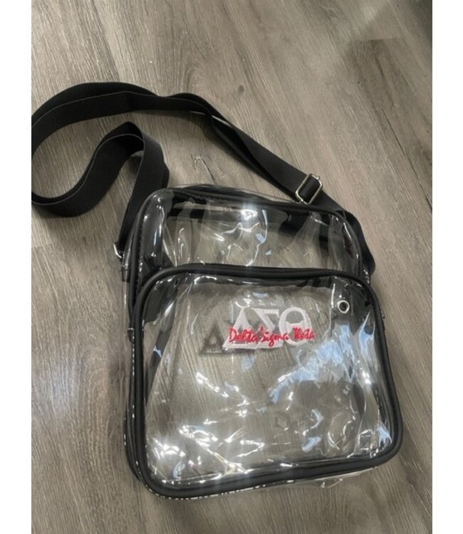 ΔΣΘ DST Clear Stadium Crossbody Bag 2025