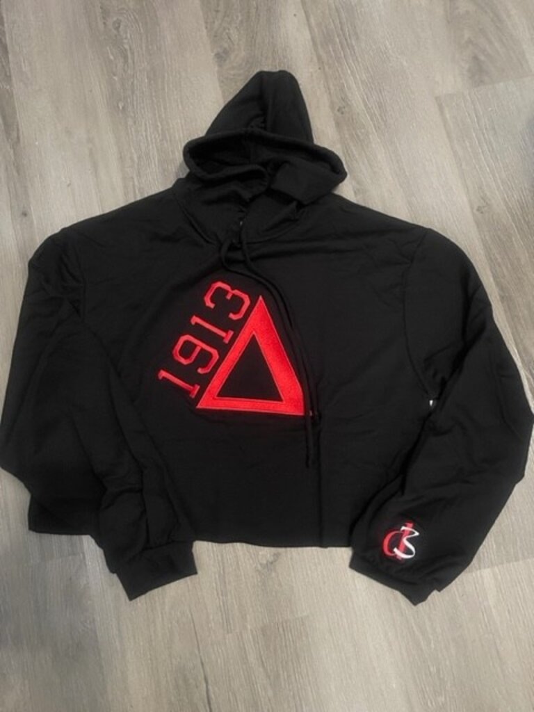 ΔΣΘ DST Lightweight 1913 Hoodie Red & Black 2025