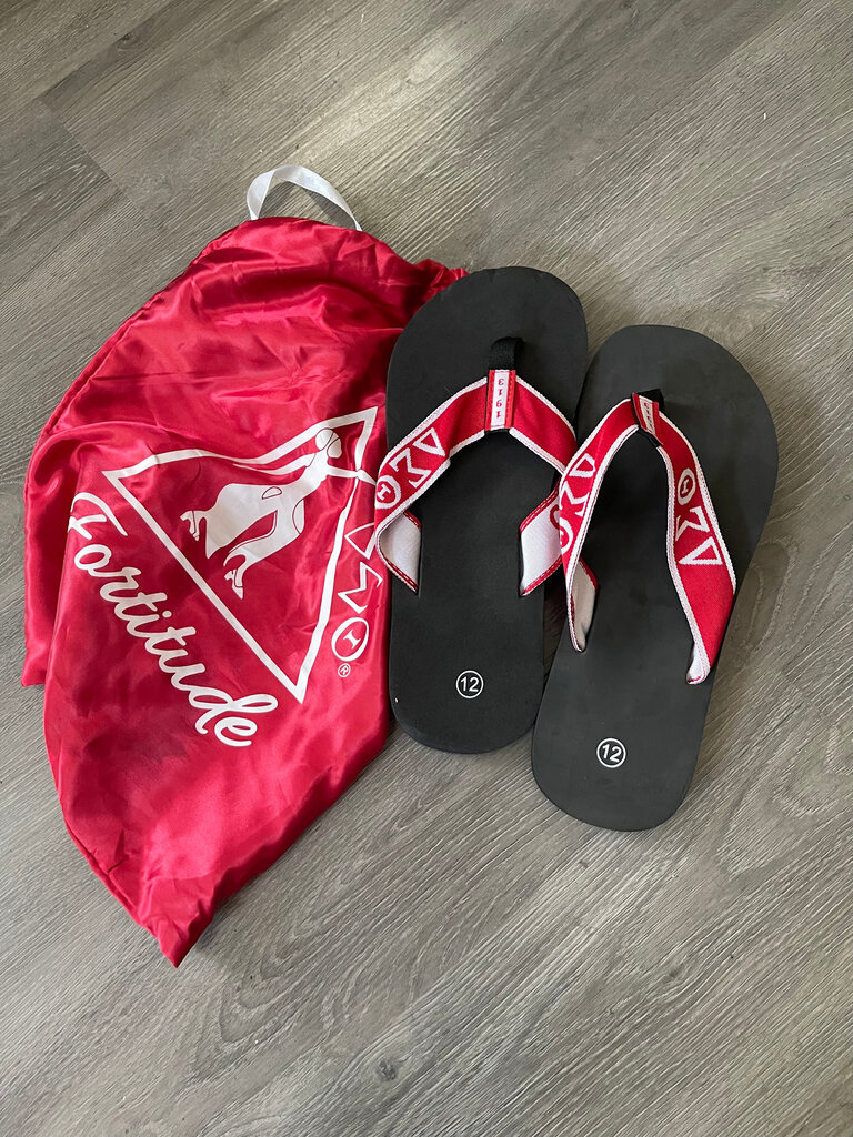 ΔΣΘ DST Flip Flops (Last One Size 12/like 10) 2025