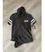 ΔΣΘ SALE DST Short Sleeve Hooded Tunic (Black & Grey) MD/LG 2025