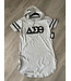 ΔΣΘ DST Short Sleeve Hooded Tunic (Black & Grey) MD/LG 2025