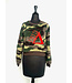 ΔΣΘ DST Fuzzy Camo Crewneck Sweatshirt (SM) 2025