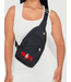 ΔΣΘ MO DST 50th Black Nylon Sling Crossbody