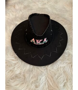 ΑΚΑ AKA Black Cowboy Hat (FA25Y)