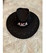 ΑΚΑ AKA Black Cowboy Hat (FA25Y)
