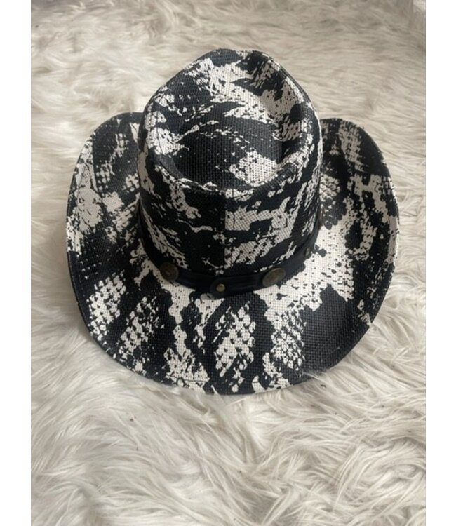 ΔΣΘ DST Snakeskin Cowboy Hat (FA25Y)