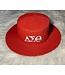 ΔΣΘ SALE DST Straw Hats - WH Symbols, Red Symbols, Striped Patch, Bow (FA25)