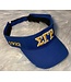 ΣΓΡ SALE - SGR Embroidered Visors - Royal & Gold (FA25)