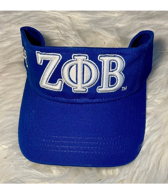 ΖΦΒ SALE! ZPB Zeta Phi Beta Royal Visor (SP26)