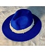 ΖΦΒ W Blue Hat with Pearls (FA25Y)