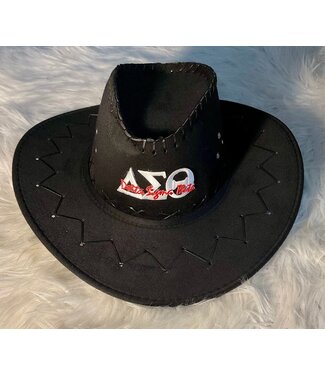 ΔΣΘ DST Black Cowboy Hat (FA25)