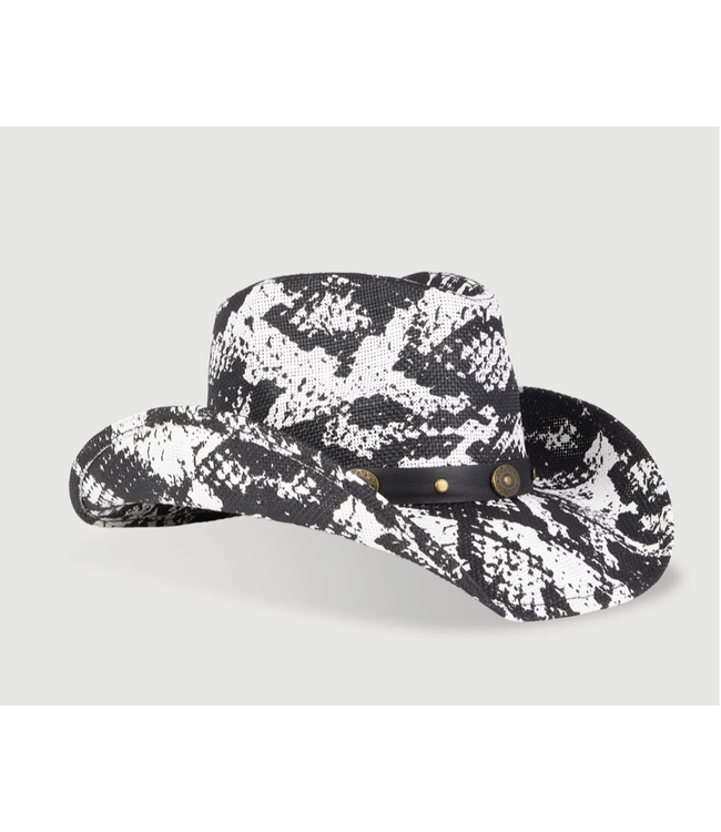 W Snakeskin Cowboy Hat (FA25Y)