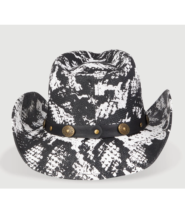 W Snakeskin Cowboy Hat (FA25Y)