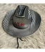 ΔΣΘ DST Silver/Black Cowboy Hat (FA25Y)