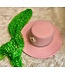 ΑΚΑ AKA Pink Cowboy Hats - 2 Versions Rhinestones/Pearl Ivy (FA25Y)