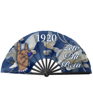 ΖΦΒ SALE! ZPB Zeta Phi Beta Clacking Fan (SP26)